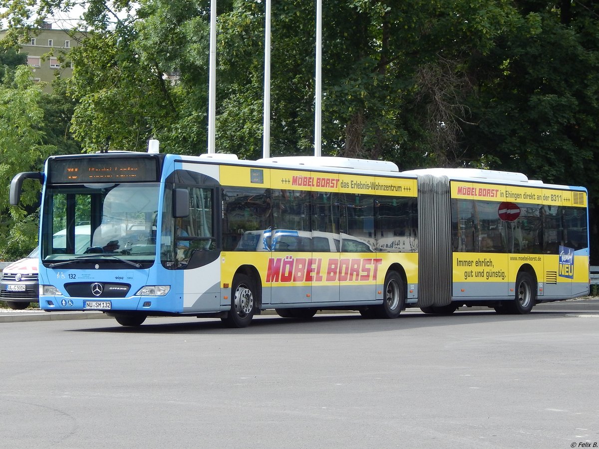 Mercedes Citaro II der SWU in Ulm.