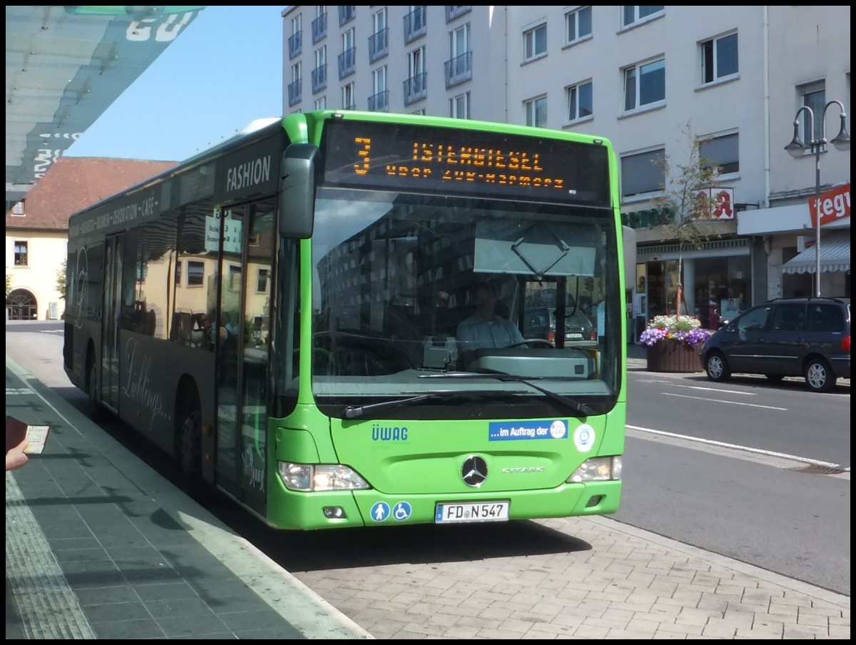 Mercedes Citaro II der �WAG in Fulda.
