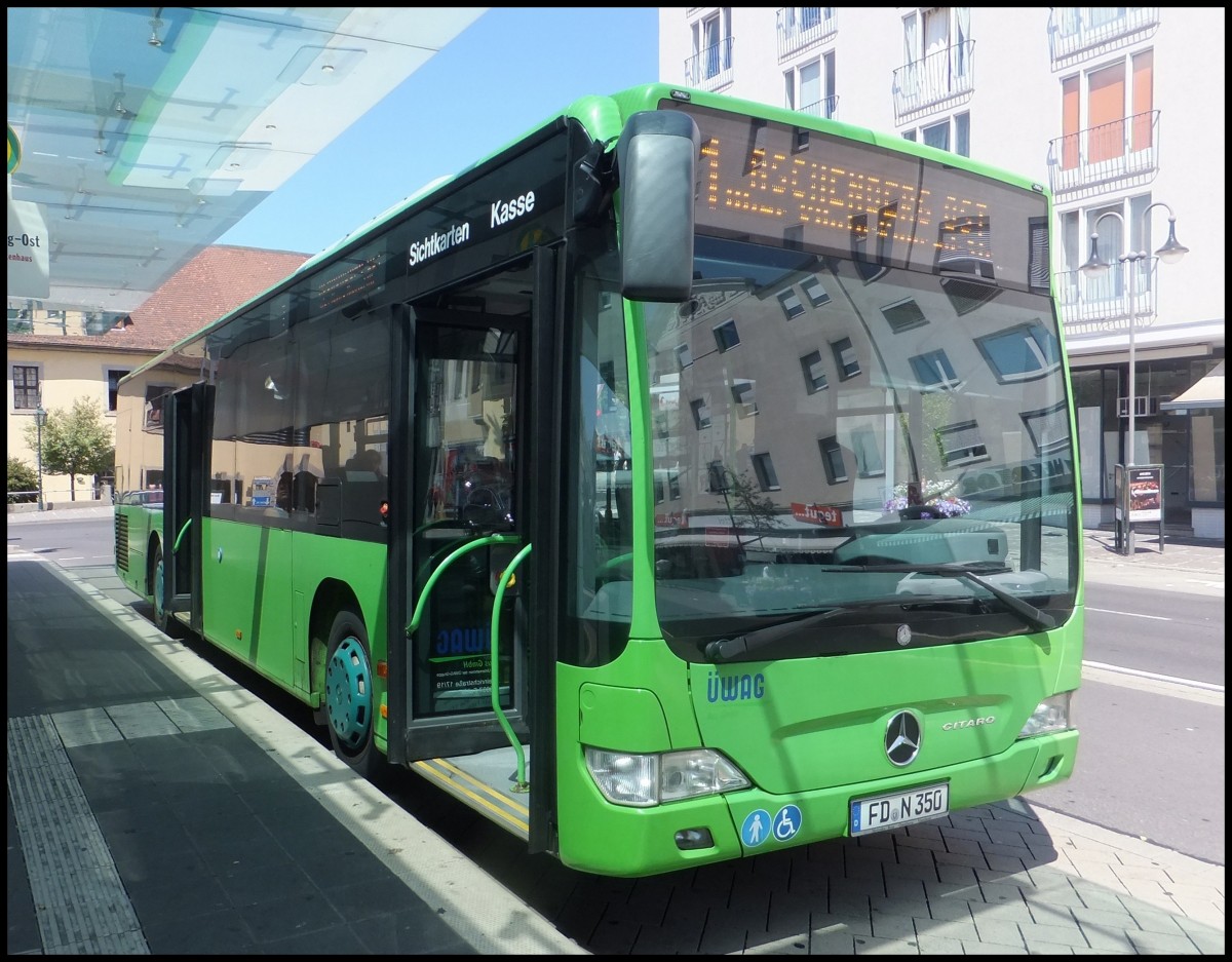 Mercedes Citaro II der WAG in Fulda. 