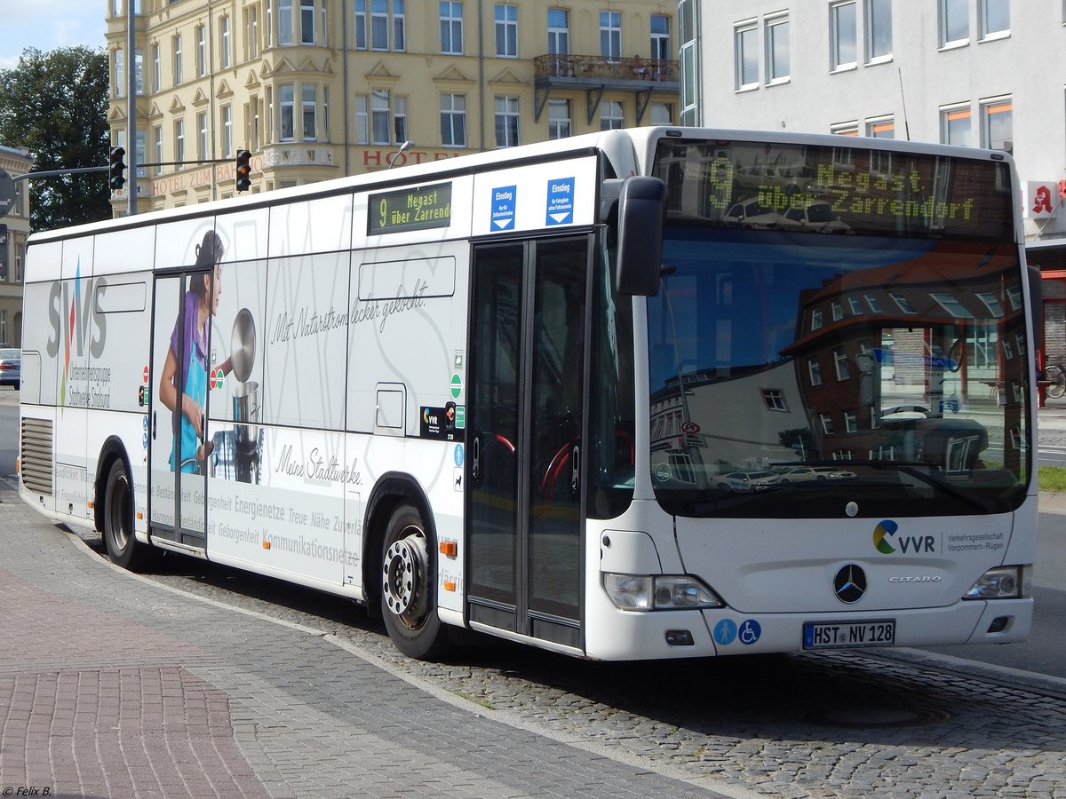 Mercedes Citaro II der VVR in Stralsund.