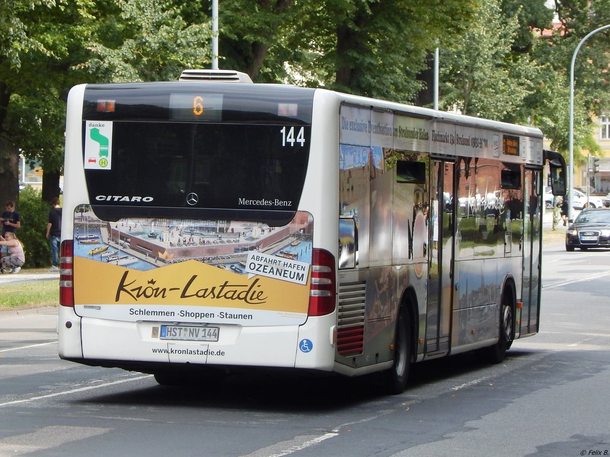 Mercedes Citaro II der VVR in Stralsund.