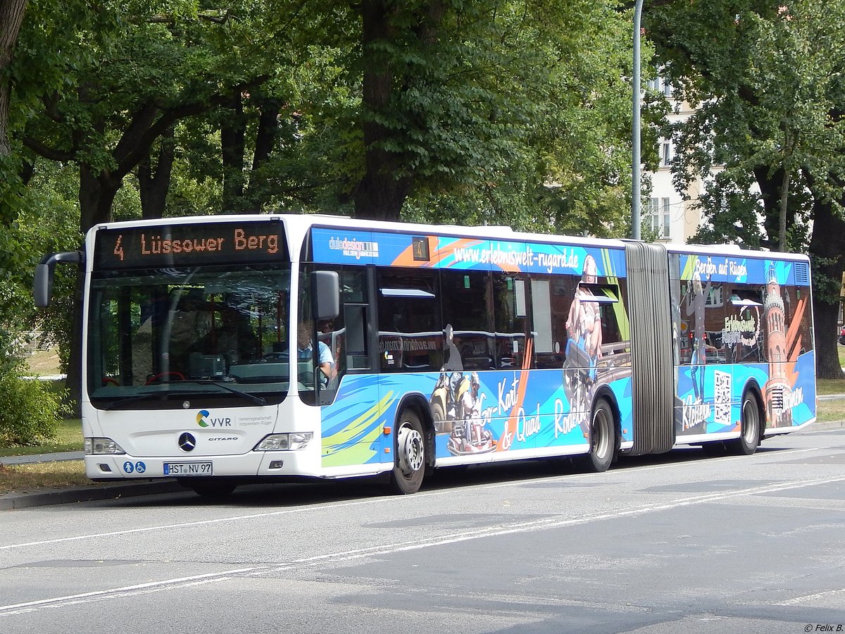 Mercedes Citaro II der VVR in Stralsund.