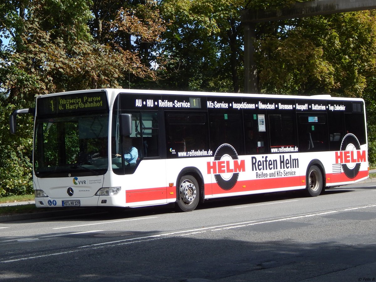 Mercedes Citaro II der VVR in Stralsund.