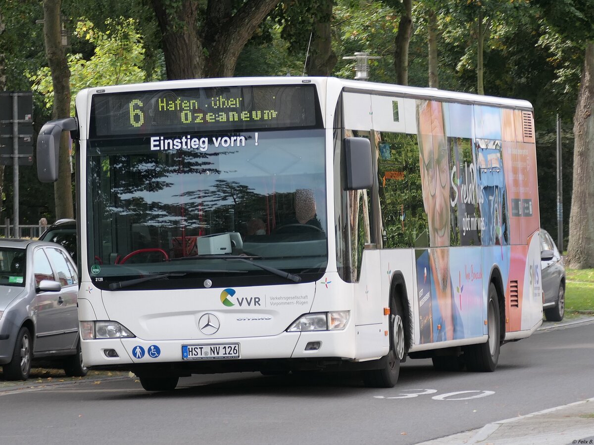 Mercedes Citaro II der VVR in Stralsund.