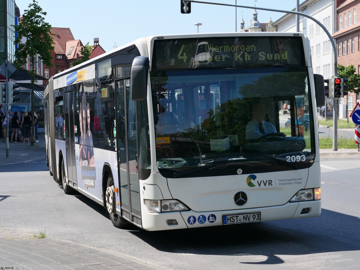Mercedes Citaro II der VVR in Stralsund.