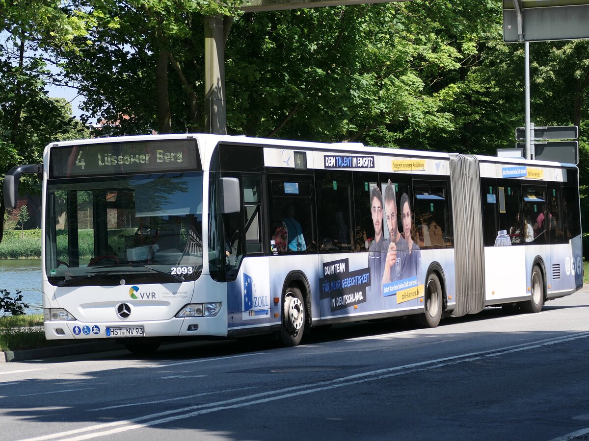 Mercedes Citaro II der VVR in Stralsund.