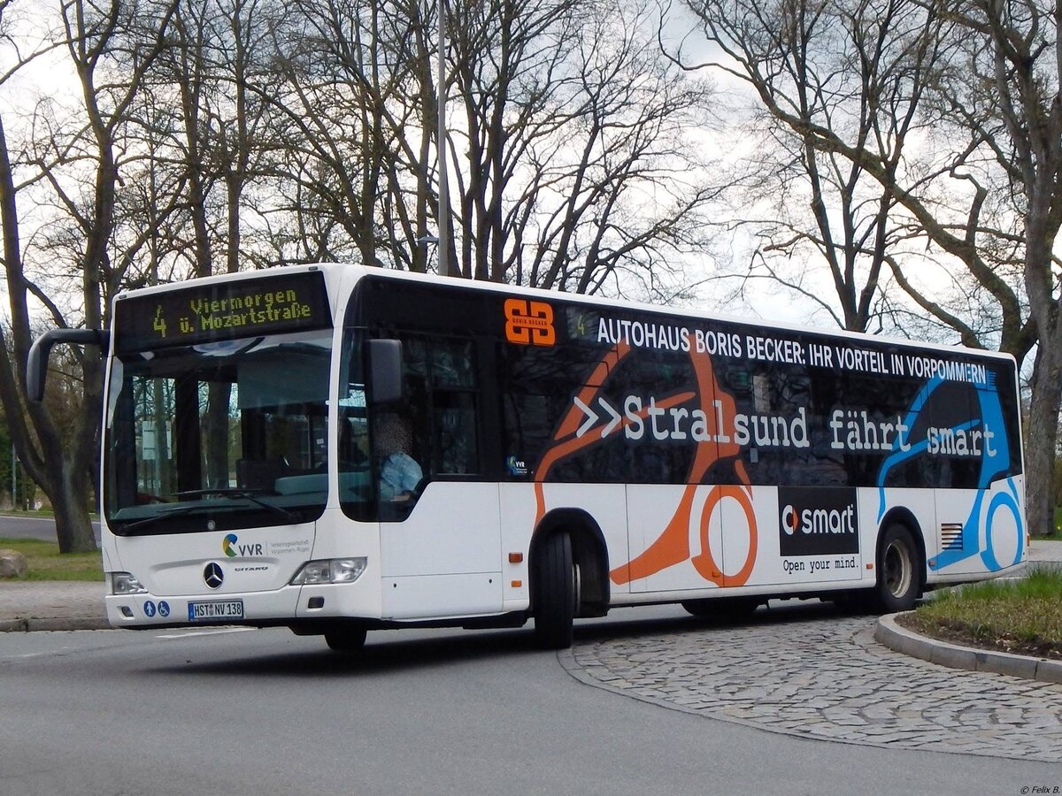 Mercedes Citaro II der VVR in Stralsund.