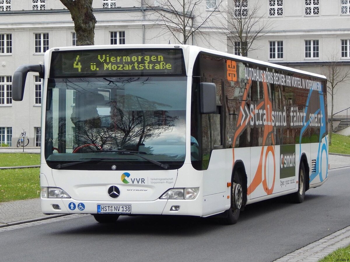 Mercedes Citaro II der VVR in Stralsund.