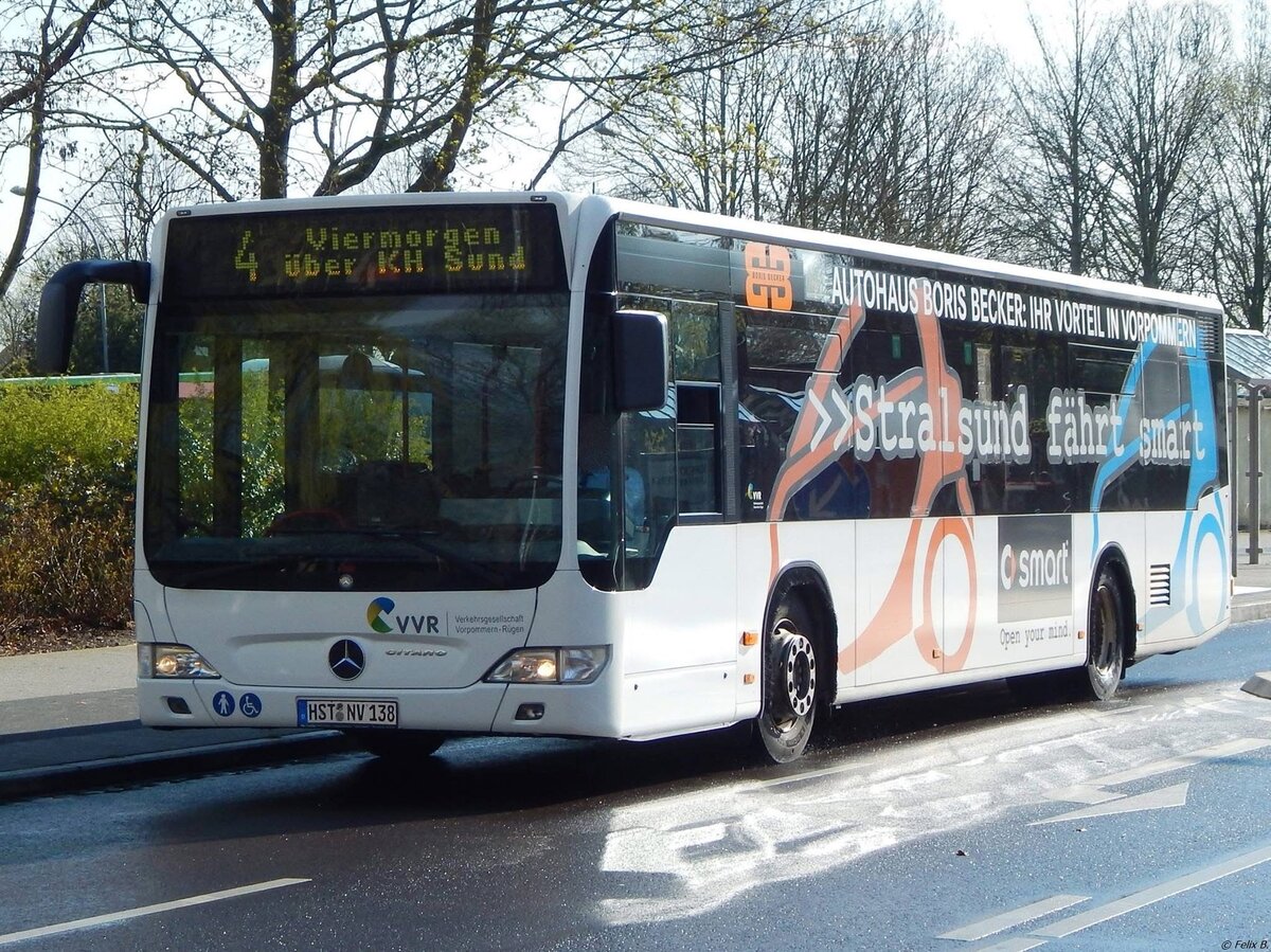 Mercedes Citaro II der VVR in Stralsund.