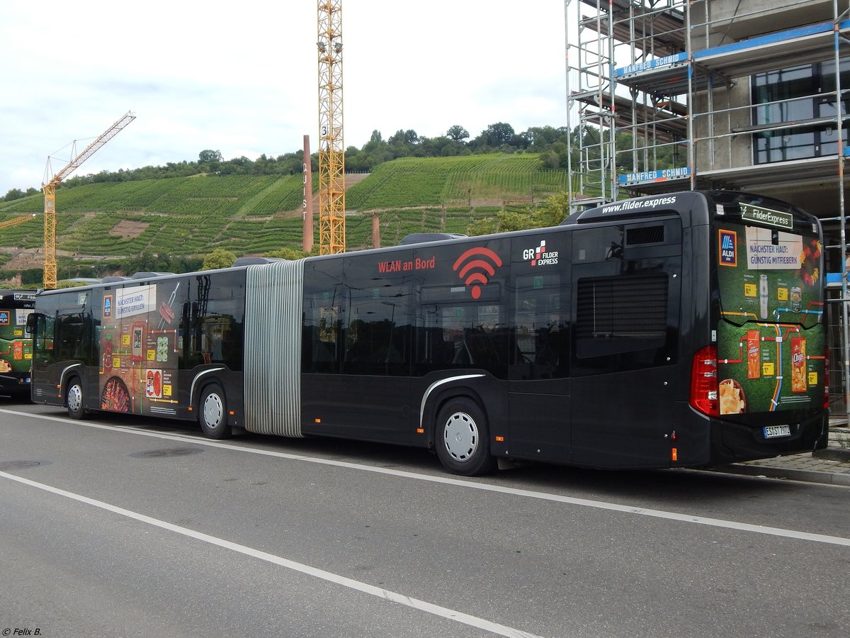 Mercedes Citaro III von GR Omnibus in Esslingen.