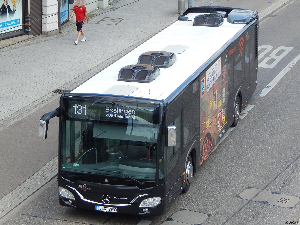 Mercedes Citaro III von GR Omnibus in Esslingen.