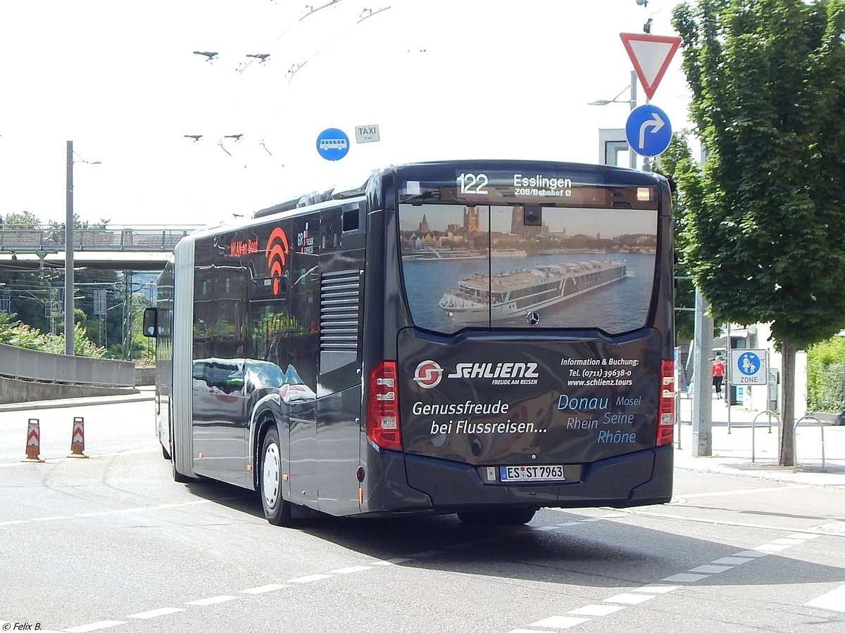 Mercedes Citaro III von GR Omnibus in Esslingen.