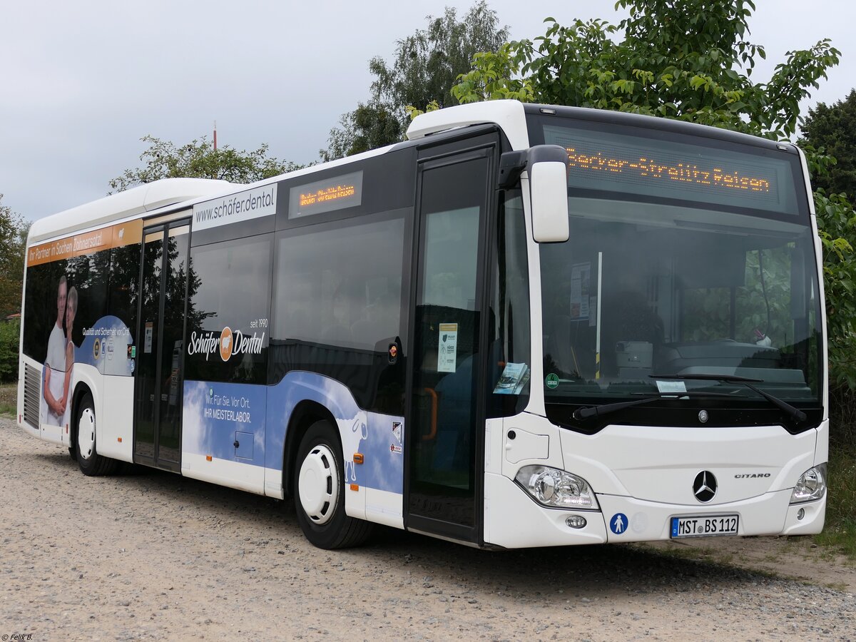 Mercedes Citaro III LE Ü von Becker-Strelitz Reisen aus Deutschland in Wesenberg.