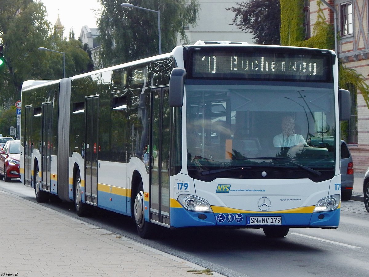 Mercedes Citaro III vom Nahverkehr Schwerin in Schwerin.