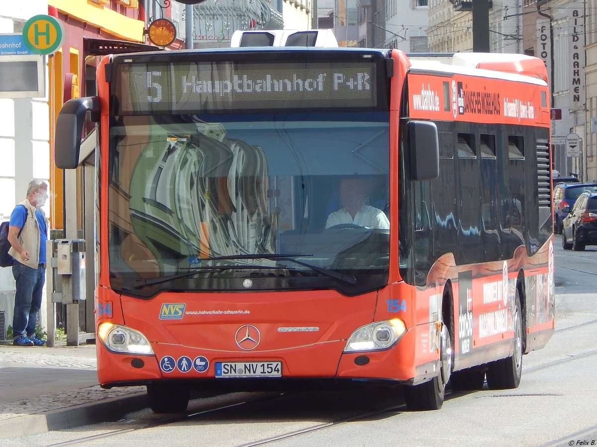 Mercedes Citaro III vom Nahverkehr Schwerin in Schwerin.