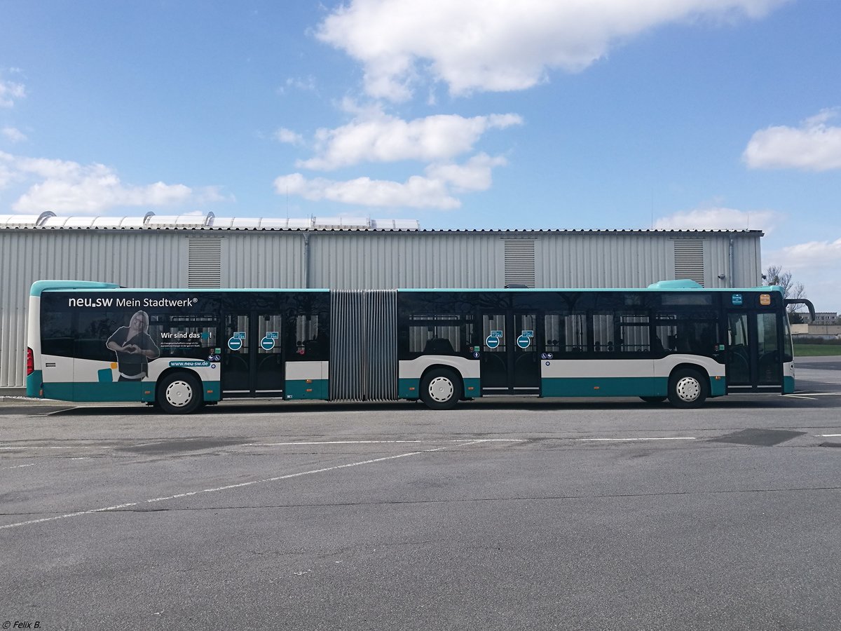 Mercedes Citaro III der Neubrandenburger Verkehrsbetriebe in Neubrandenburg.