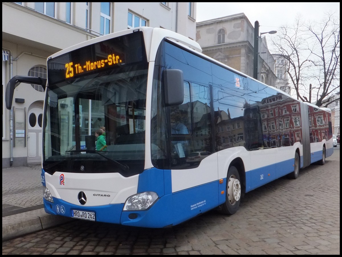 Mercedes Citaro III der Rostocker Stra�enbahn AG in Rostock.