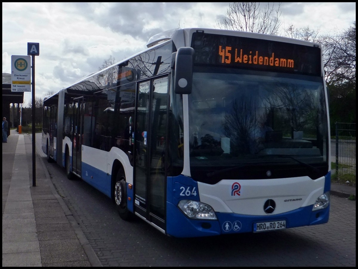 Mercedes Citaro III der Rostocker Stra�enbahn AG in Rostock.