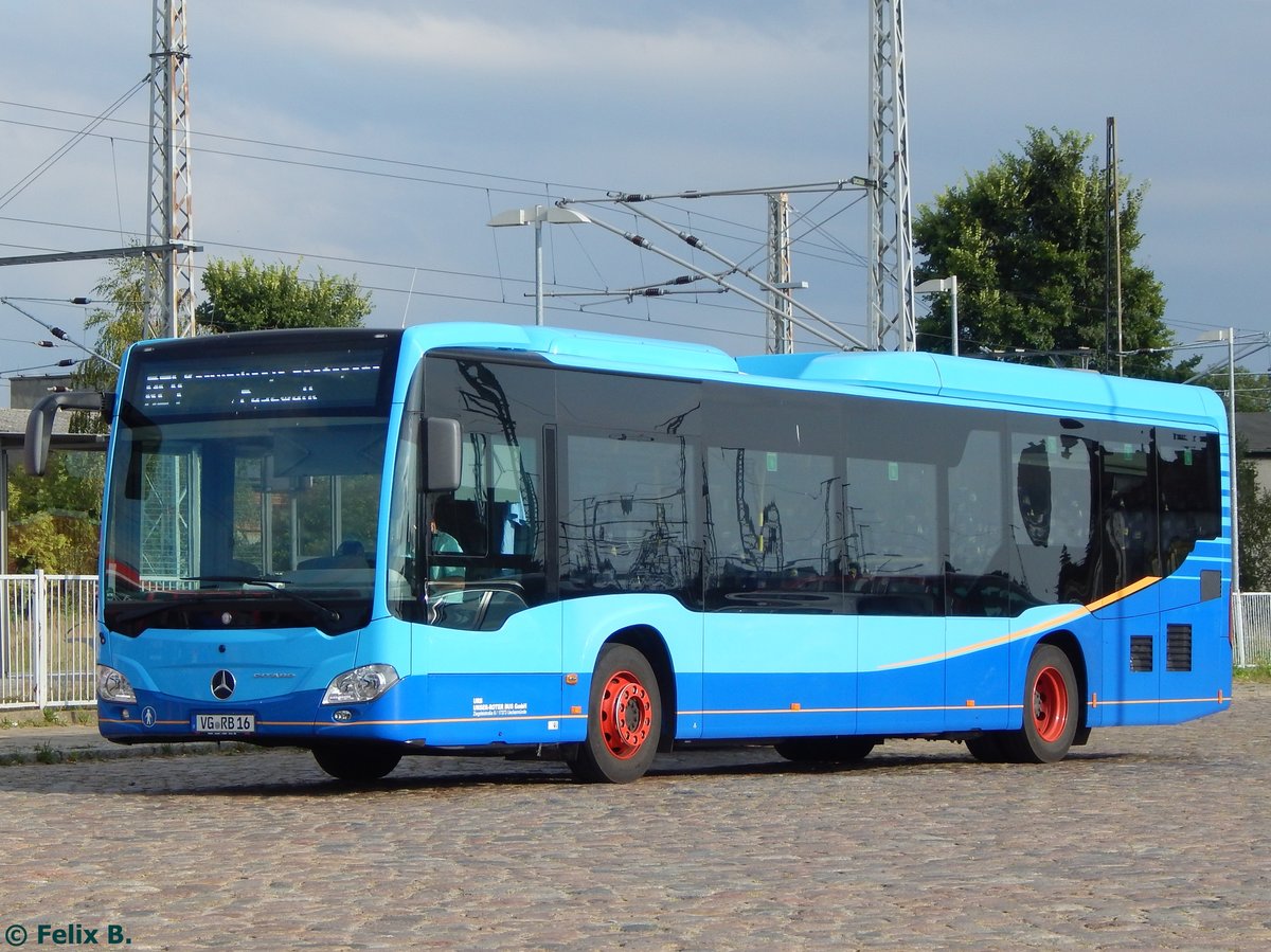 Mercedes Citaro III von URB (ex Schweizer) aus Deutschland in Pasewalk.