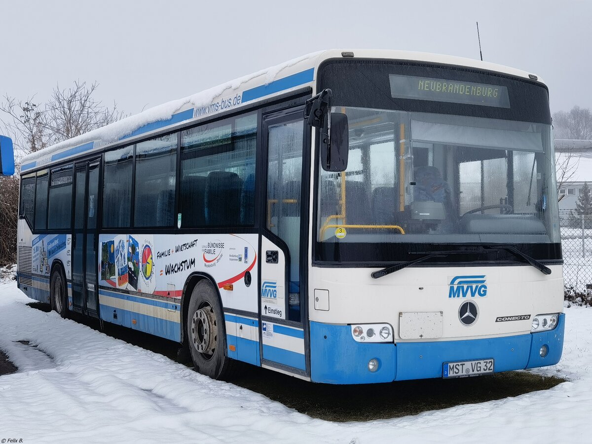 Mercedes Conecto der MVVG in Neubrandenburg. 
