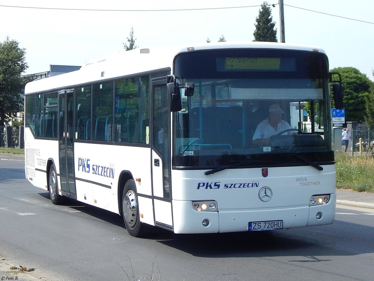 Mercedes Conecto von PKS Szczecin aus Polen in Stettin.