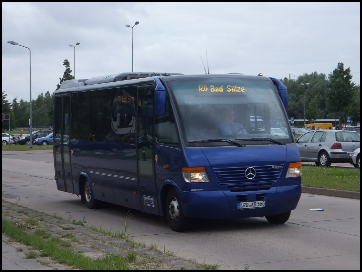 Mercedes Destino der Kstenbus GmbH in Rostock.