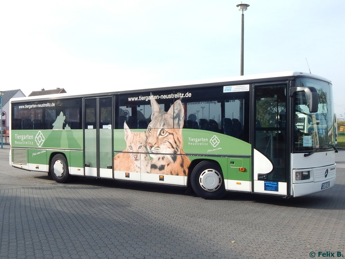 Mercedes Integro von Becker-Strelitz-Reisen aus Deutschland in Neubrandenburg.