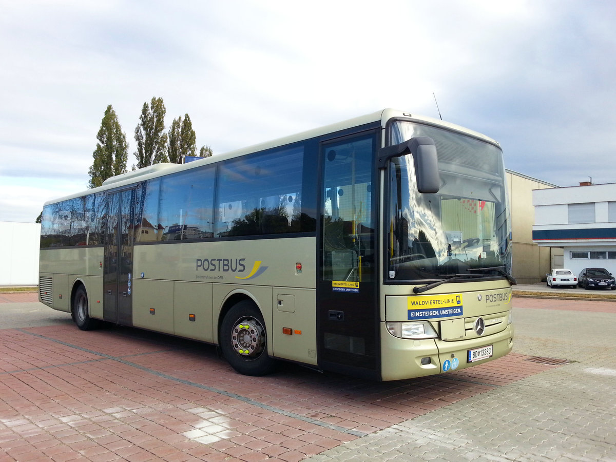 Mercedes Integro Postbus der �BB in Krems.