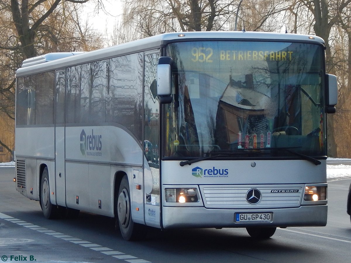 Mercedes Integro von Regionalbus Rostock in Güstrow.