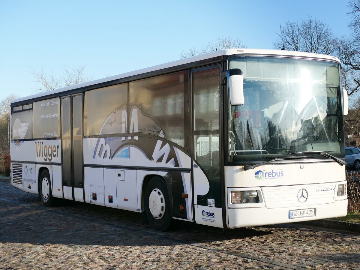 Mercedes Integro von Regionalbus Rostock in Krakow am See.