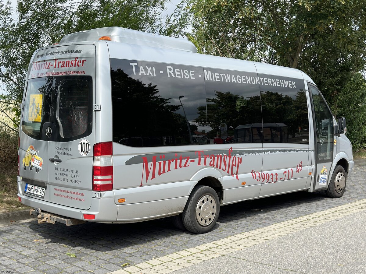 Mercedes Sprinter von Müritz Transfer aus Deutschland in Malchow.