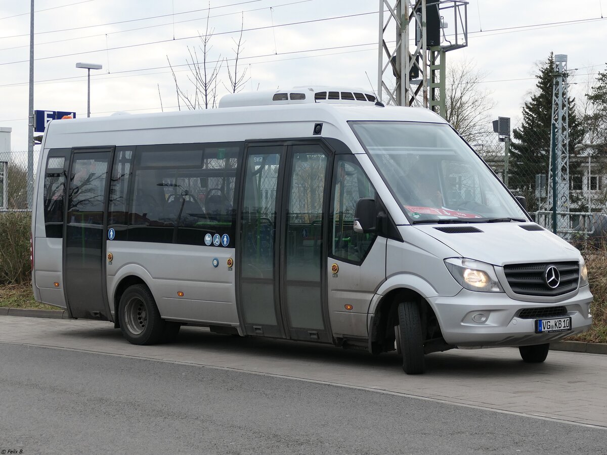 Mercedes Sprinter von Taxi Wedow aus Deutschland in Greifswald.