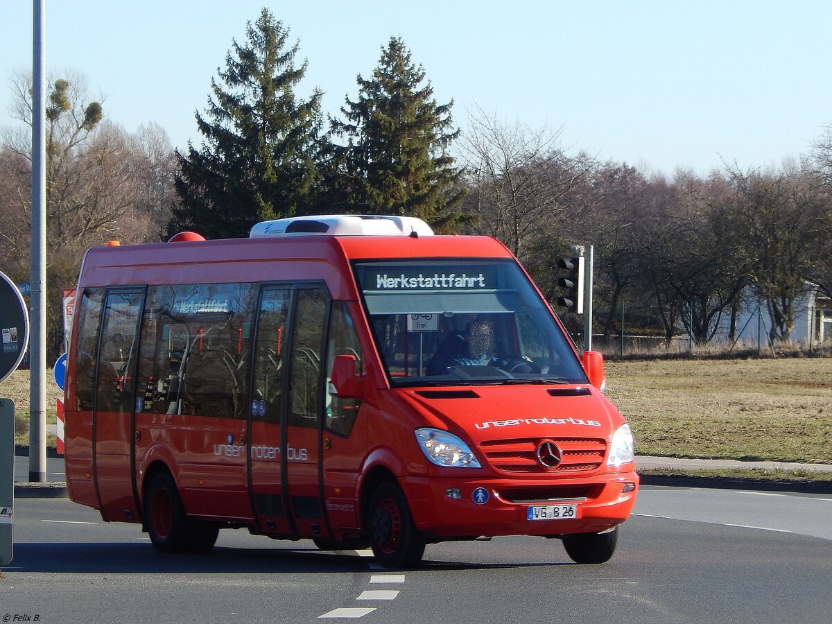 Mercedes Sprinter von URB aus Deutschland in Berlin. 