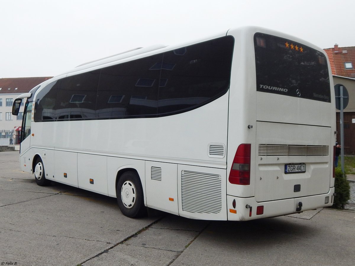 Mercedes Tourino aus Polen in Sassnitz.