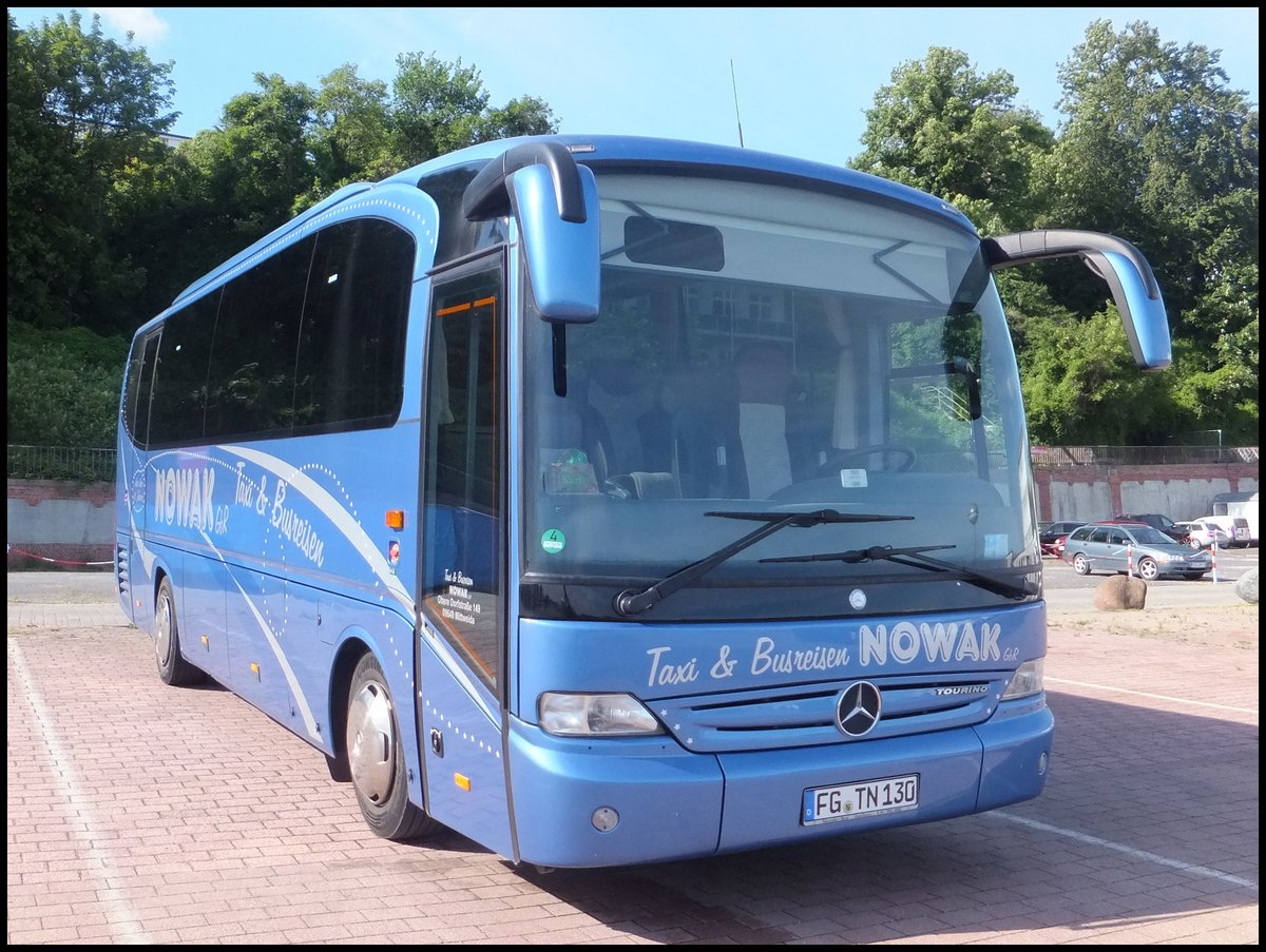 Mercedes Tourino von Nowak aus Deutschland im Stadthafen Sassnitz.