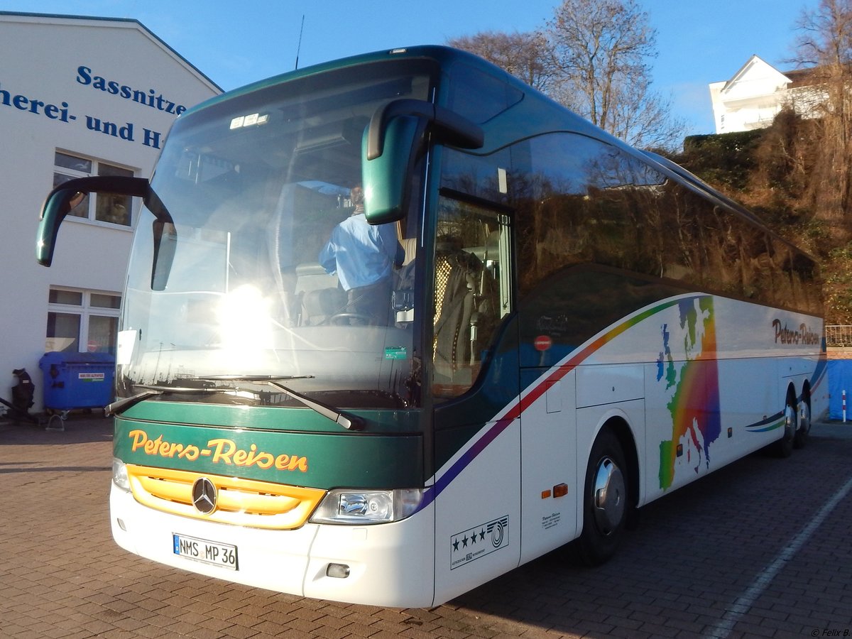 Mercedes Tourismo von Peters-Reisen aus Deutschland in Sassnitz.