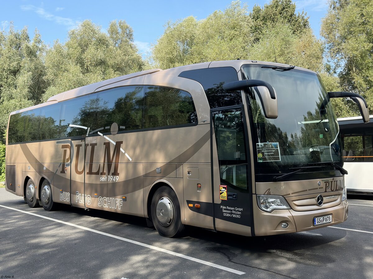 Mercedes Travego von Pülm aus Deutschland in Plau am See.