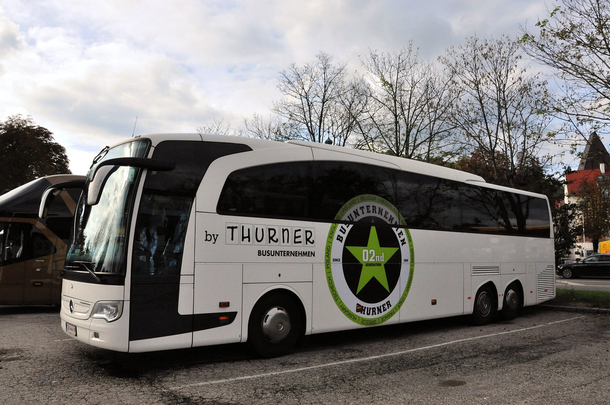 Mercedes Travego von Thurner Reisen aus sterreich in Krems gesehen.