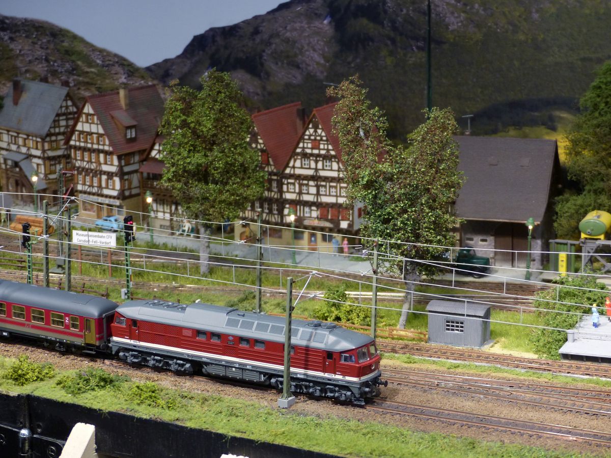 Modelleisenbahn in Masstab H0. Ausstellung  RAIL 2020  Houten, Niederlande 21-02-2020.

Modelspoorbaan Duits in schaal H0. Modelspoorevenement  RAIL 2020  Houten 21-02-2020.
