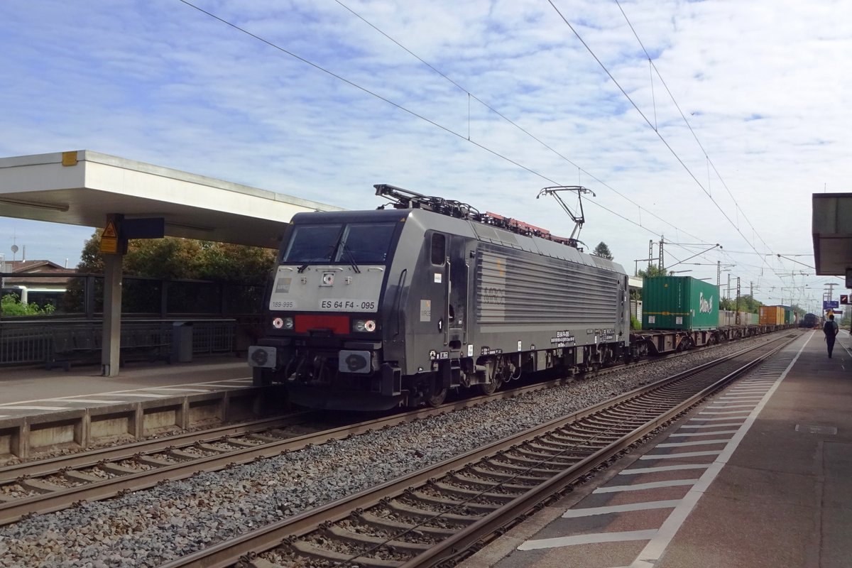 MRCE 189 995 durcheilt am 31 Mai 2019 Bad Krozingen.