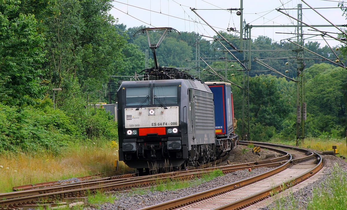 MRCE ES64F4-086/ 189 986-3 Schleswig 17.07.2016