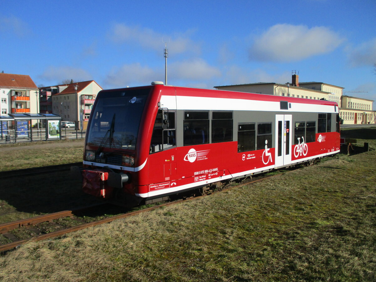 Nachdem Abstecher beim Pollo in Mesendorf ging es nach Pritzwalk dort stand,am 26.Februar 2022,der 672 906.