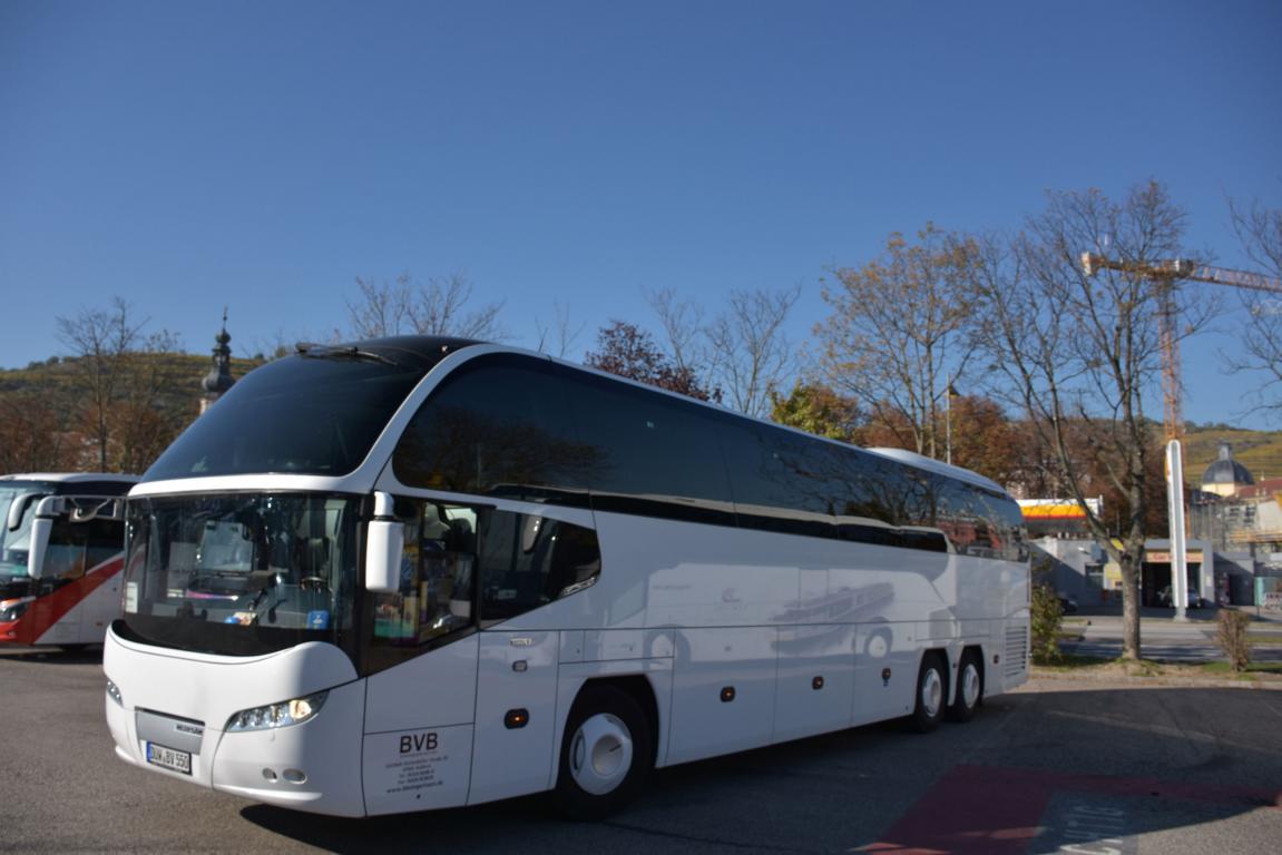 Neoplan Cityliner von BVB Reisen aus der BRD Okt. 2017 in Krems.