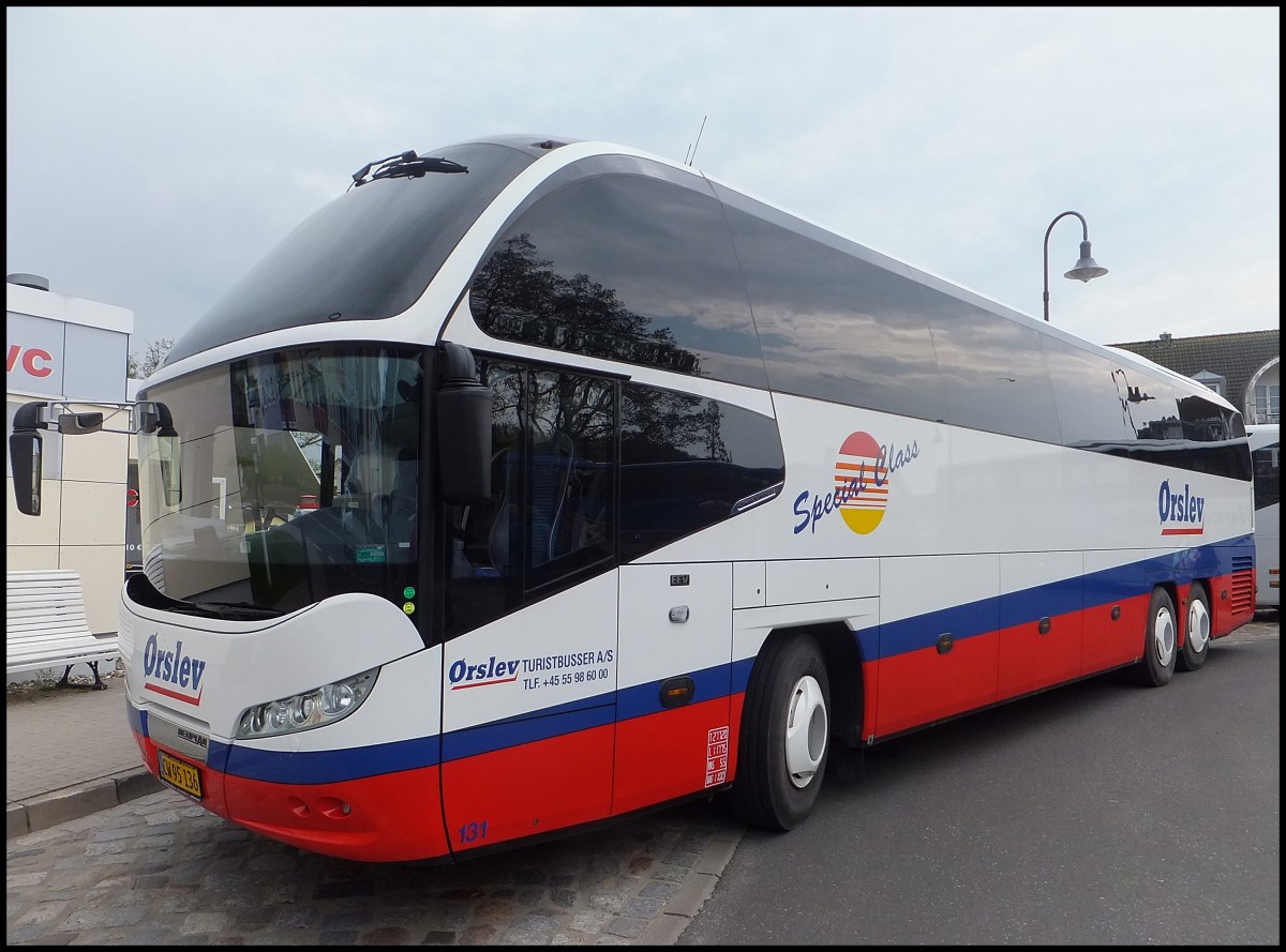 Neoplan Cityliner von �rslev aus D�nemark in Binz.