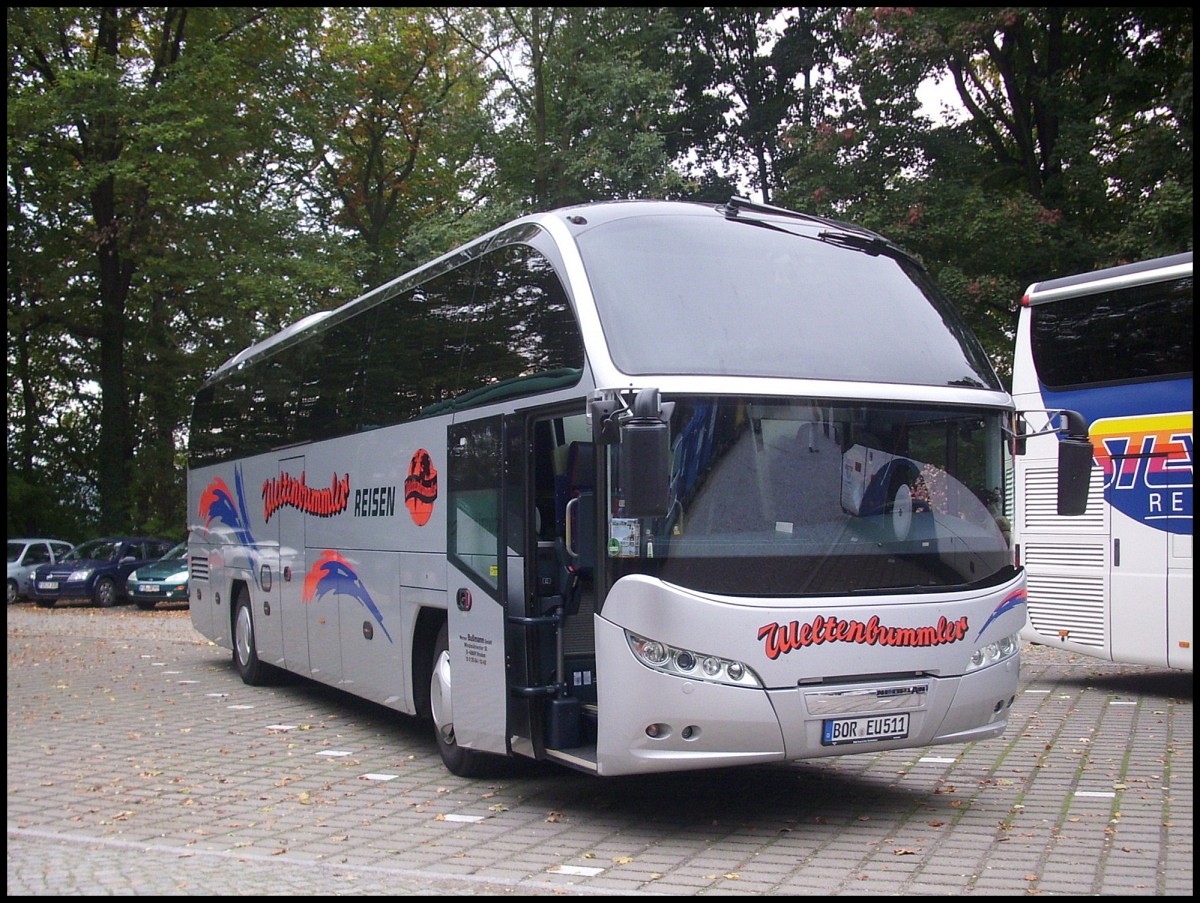 Neoplan Cityliner von Weltenbummler aus Deutschland bei der Festung K�nigsstein.