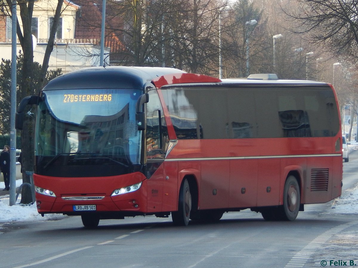 Neoplan Jetliner von Regionalbus Rostock in Güstrow.