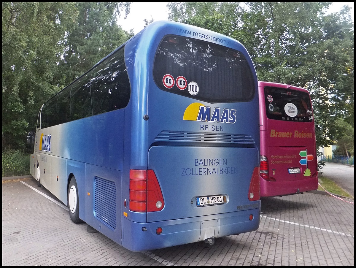 Neoplan Starliner von Maa� Reisen aus Deutschland in Binz.