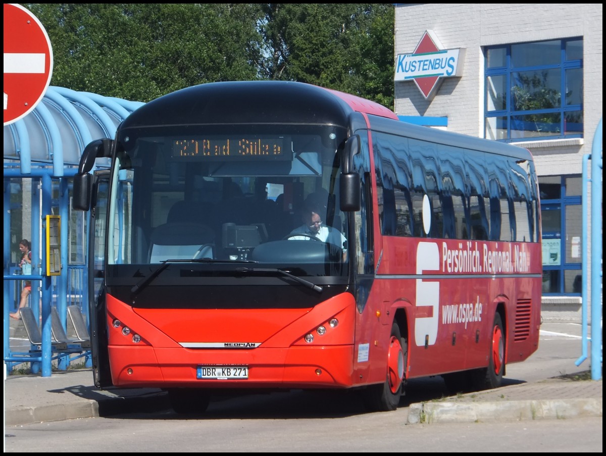 Neoplan Trendliner der K�stenbus GmbH in Rostock.
