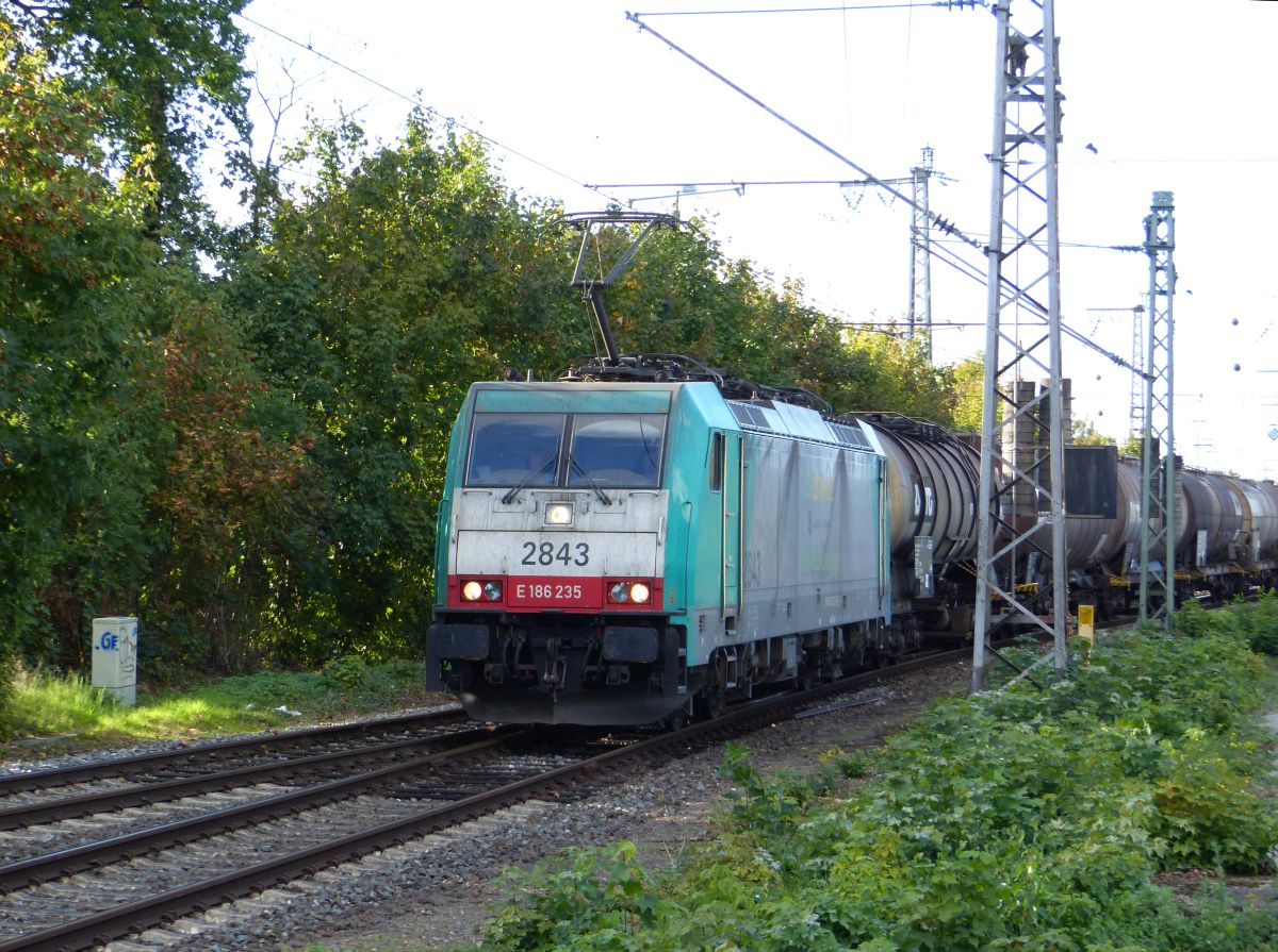 NMBS Lok 2843 Salzbergen, Deutschland 28-09-2018.

NMBS loc 2843 Salzbergen, Duitsland 28-09-2018.