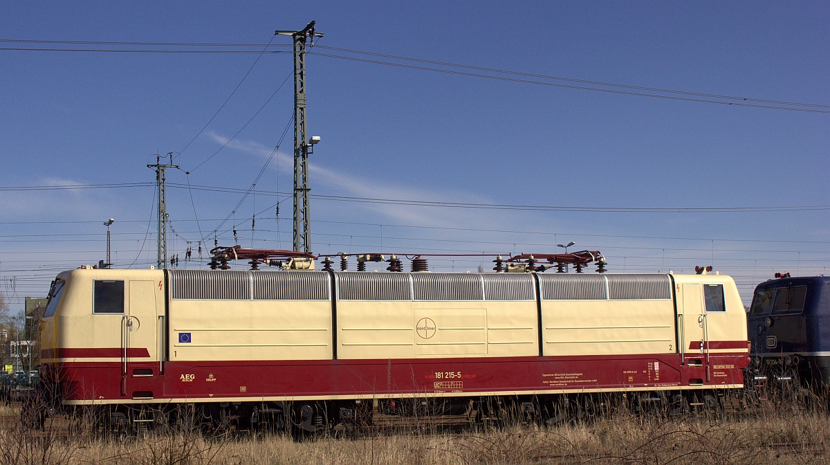 Nordliner/SEL 181 215-5, REV/BPSM/01.05.20 Neumånster 03.04.2021